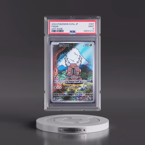 2024 Pokémon Sv5a-Crimson Haze #067 Pinsir - Art Rare (PSA 9 MINT)