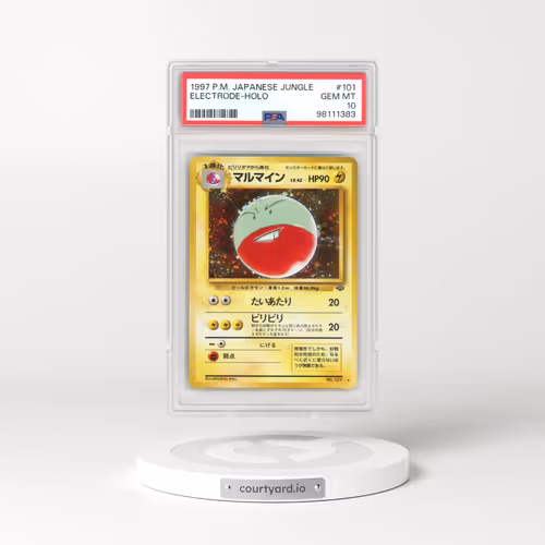 1997 Pokémon Jungle #101 Electrode - Holo (PSA 10 GEM MINT)