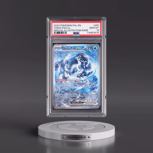 2023 Pokémon Pal EN-Paldea Evolved #261 Chien-Pao EX - Holo Special Illustration Rare (PSA 10 GEM MI