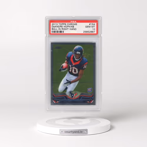 2013 Topps Chrome #154 DeAndre Hopkins (PSA 10 GEM MINT)