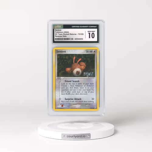 2004 EX Team Rocket Returns #75 Sentret - Holo (CGC 10 GEM MINT)