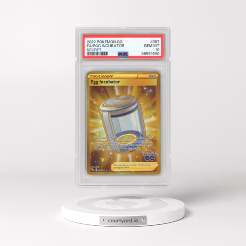 2022 Pokémon Go #087 Egg Incubator - Full Art Secret (PSA 10 GEM MINT)