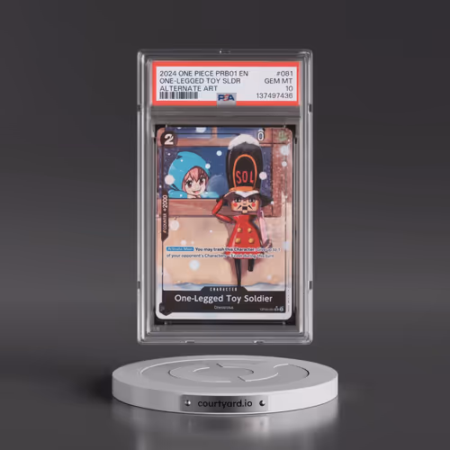 2024 One Piece PRB01-Premium Booster -One Piece Card the Best #081 One-Legged Toy Soldier - Alternat