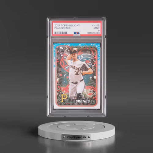 2024 Topps Holiday #H165 Paul Skenes (PSA 9 MINT)