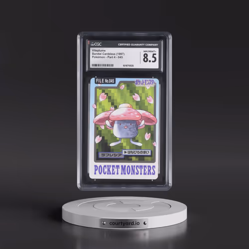 1997 (Pocket Monsters on Bottom) Part 4 #045 Vileplume (CGC 8.5 NM-MT+)
