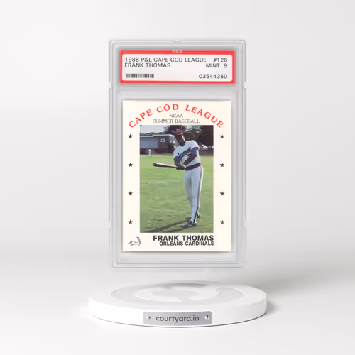 1988 P&L Cape Cod League #126 Frank Thomas (PSA 9 MINT)