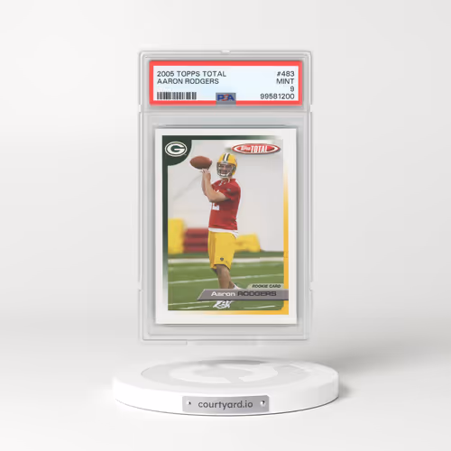 2005 Topps Total #483 Aaron Rodgers (PSA 9 MINT)