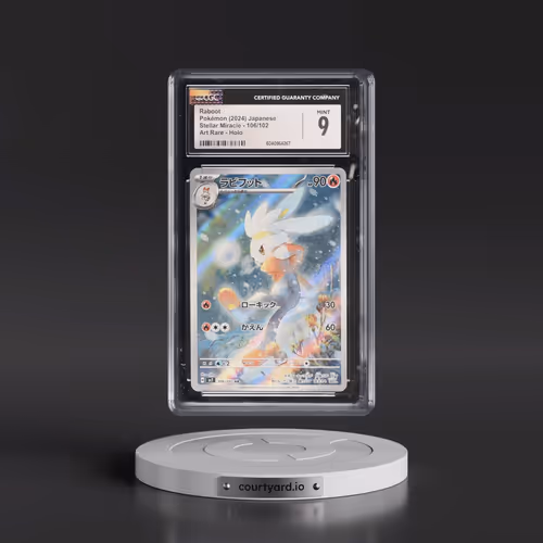 2024 Stellar Miracle #106/102 Raboot - Art Rare Holo (CGC 9 MINT)