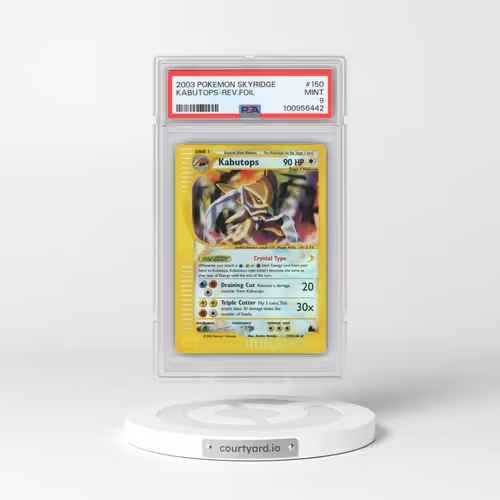 2003 Pokémon Skyridge #150 Kabutops - Reverse Foil (PSA 9 MINT)