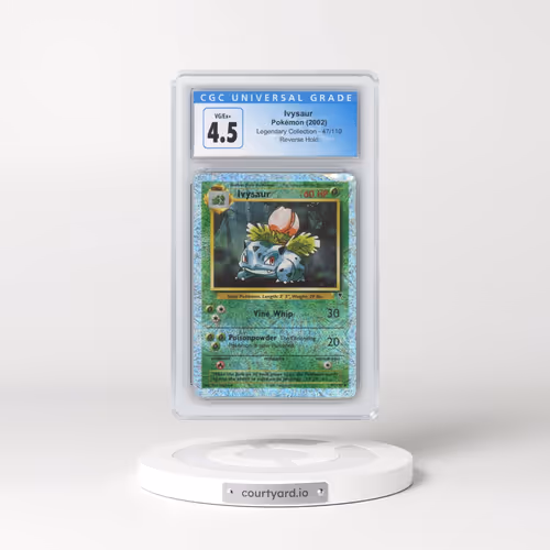 2002 Legendary Collection #47/110 Ivysaur - Reverse Holo (CGC 4.5 VG-EX+)