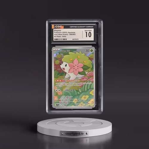 2025 Pokémon Sv9a-Heat Wave Arena #066 Shaymin - Art Rare (CGC 10 GEM MINT)