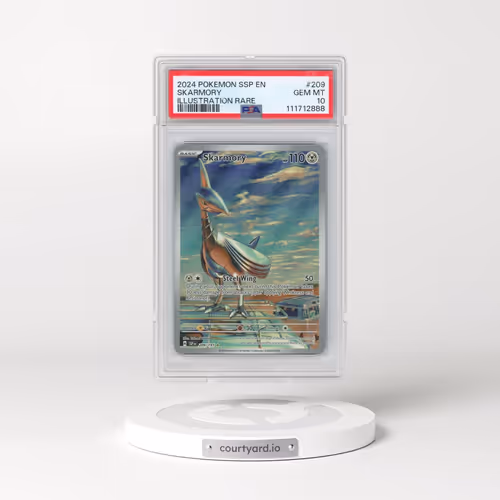 2024 Pokémon Ssp EN-Surging Sparks #209 Skarmory - Illustration Rare (PSA 10 GEM MINT)