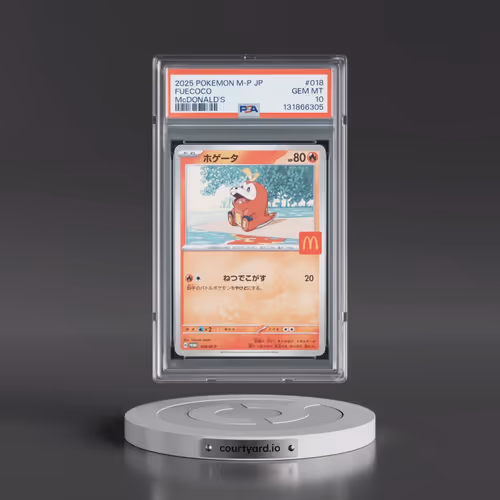 2025 Pokémon M-P Promo #018 Fuecoco - McDonald's (PSA 10 GEM MINT)