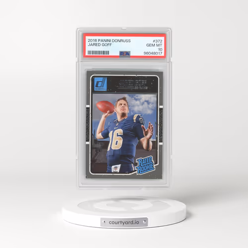 2016 Panini Donruss #372 Jared Goff (PSA 10 GEM MINT)