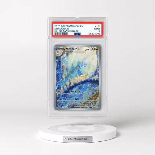 2023 Pokémon Mew EN-151 #181 Dragonair - Illustration Rare (PSA 9 MINT)