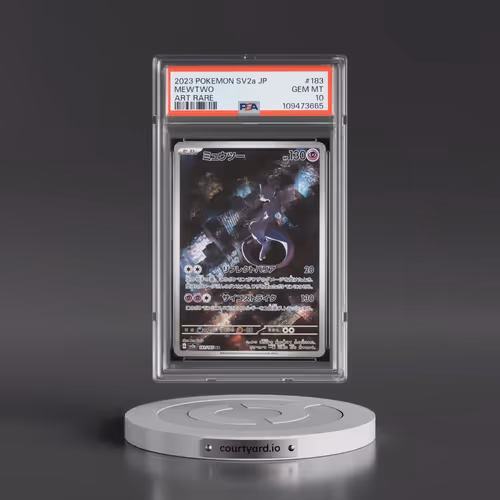 2023 Pokémon Sv2a-Pokemon 151 #183 Mewtwo - Art Rare (PSA 10 GEM MINT)