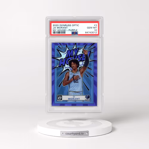 2020 Panini Donruss Optic My House! #3 Ja Morant - Purple (PSA 10 GEM MINT)