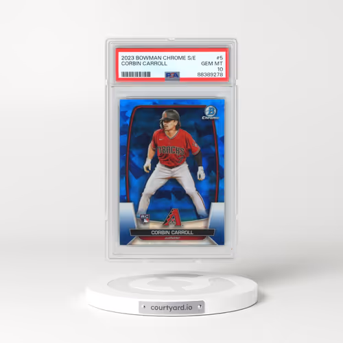 2023 Bowman Chrome Sapphire Edition #5 Corbin Carroll (PSA 10 GEM MINT)