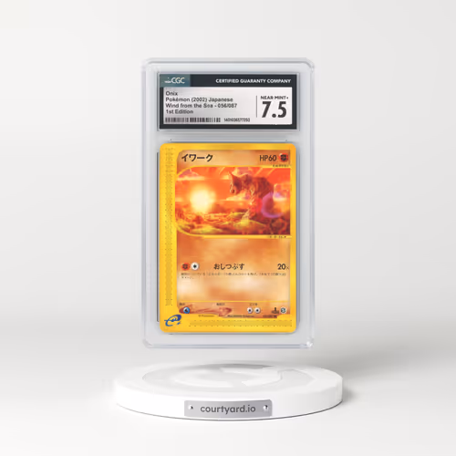 2002 Wind from the Sea #056/087 Onix - 1st Edition (CGC 7.5 NM+)