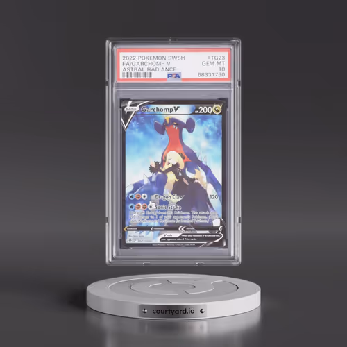 2022 Pokémon Sword & Shield Astral Radiance #TG23 Garchomp V - Holo Full Art (PSA 10 GEM MINT)