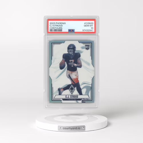 2023 Panini Phoenix Contours #CON20 CJ Stroud (PSA 10 GEM MINT)