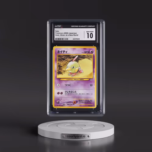 2000 Gold, Silver, to a New World #177 Natu (CGC 10 GEM MINT)