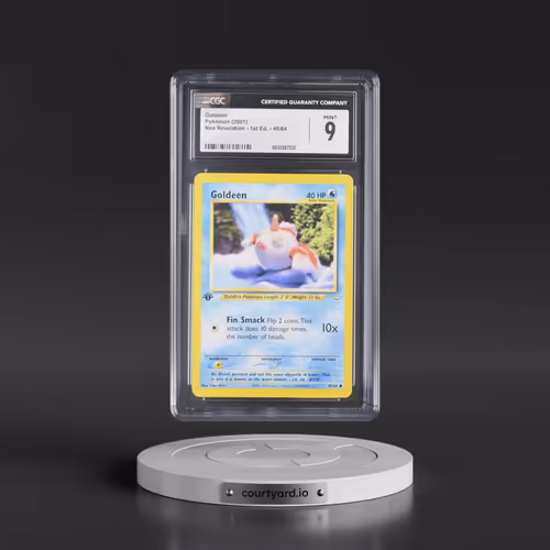 2001 Neo Revelation #45/64 Goldeen - 1st Edition (CGC 9 MINT)