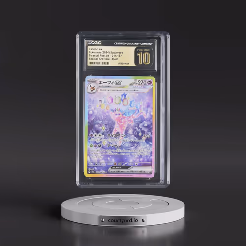 2024 High Class Pack: Terastal Fest ex - sv8a #211/187 Espeon ex - Special Art Rare Holo (CGC 10 PRI