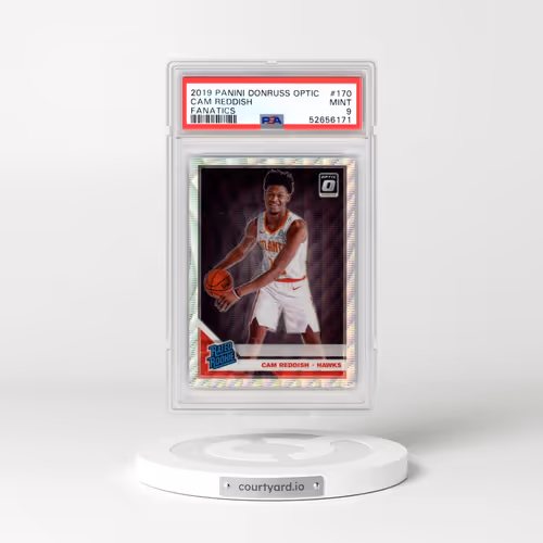 2019 Panini Donruss Optic #170 Cam Reddish - Fanatics (PSA 9 MINT)
