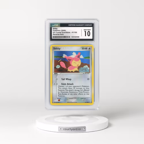 2006 EX Crystal Guardians #41 Skitty - Holo (CGC 10 GEM MINT)