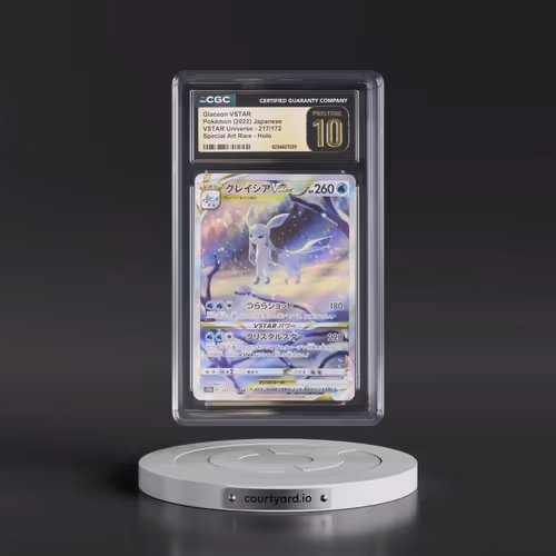2022 VSTAR Universe #217/172 Glaceon VSTAR - Special Art Rare Holo (CGC 10 PRISTINE)