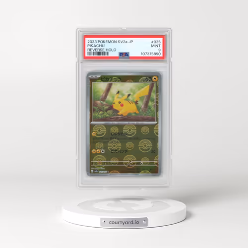 2023 Pokémon Sv2a-Pokemon 151 #025 Pikachu - Reverse Holo (PSA 9 MINT)