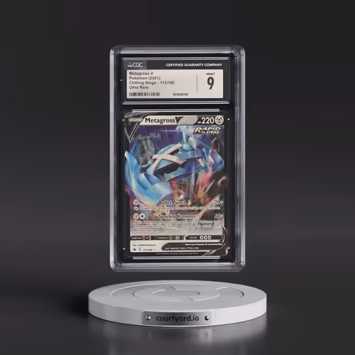 2021 Chilling Reign #112/198 Metagross V - Holo (CGC 9 MINT)