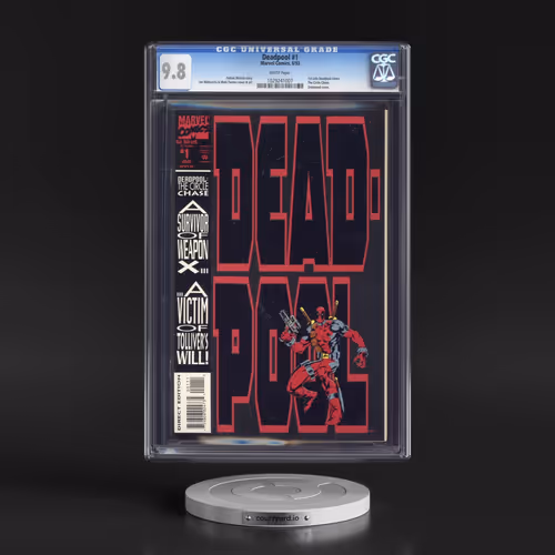 Deadpool #1 CGC 9.8 White Pages (Marvel Comics, 8/93)