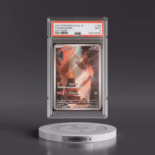 2023 Pokémon Sv2a-Pokémon 151 #168 Charmander - Art Rare (PSA 9 MINT)
