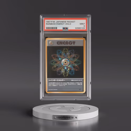 1997 Pokémon Rocket Rainbow Energy - Holo (PSA 9 MINT)