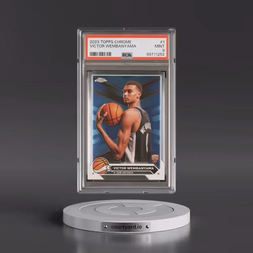 2023 Topps Chrome #1 Victor Wembanyama (PSA 9 MINT)