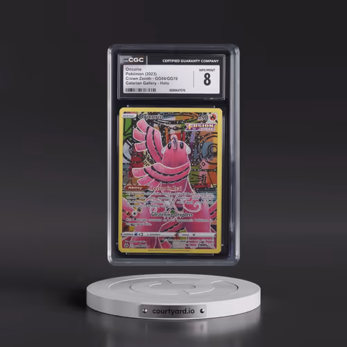 2023 Crown Zenith #GG04/GG70 Oricorio - Galarian Gallery Holo (CGC 8 NM-MT)