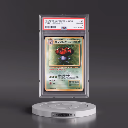 1997 Pokémon Jungle #45 Vileplume - Holo (PSA 8 NM-MT)