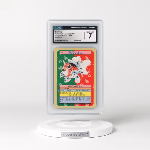 1997 (Only One Pokémon) Original Series #119 Seaking - (Blue Back) 1st Print (CGC 7 NM)