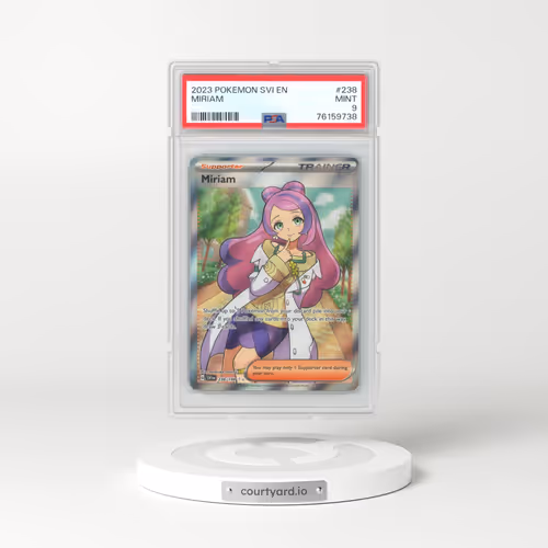 2023 Scarlet & Violet #238 Miriam - Full Art Holo (PSA 9 MINT)