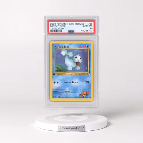 2000 Pokémon Gym Heroes #88 Misty's Seel - 1st Edition (PSA 10 GEM MINT)