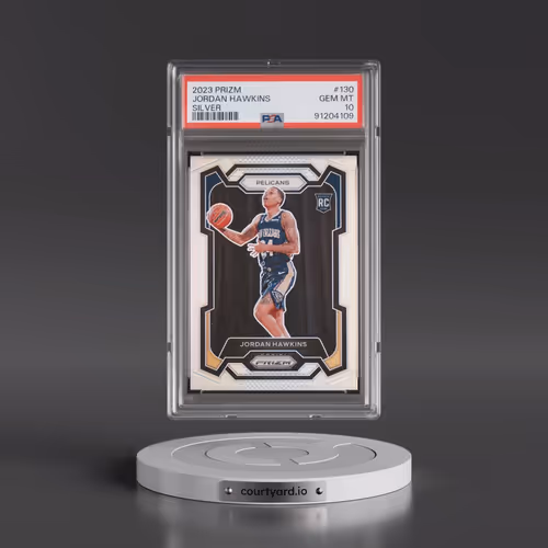 2023 Panini Prizm #130 Jordan Hawkins - Silver Prizm (PSA 10 GEM MINT)