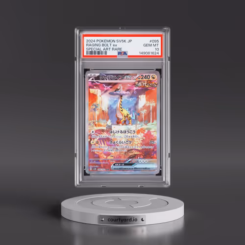 2024 Pokémon Sv5k-Wild Force #095 Raging Bolt EX - Holo Special Art Rare (PSA 10 GEM MINT)