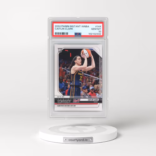 2024 Panini Instant WNBA #144 Caitlin Clark (PSA 10 GEM MINT)