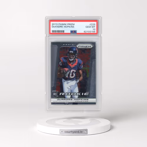 2013 Panini Prizm #225 DeAndre Hopkins (PSA 10 GEM MINT)