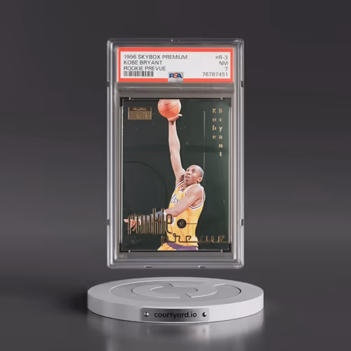 1996 Skybox Premium Rookie Prevue #R-3 Kobe Bryant (PSA 7 NM)