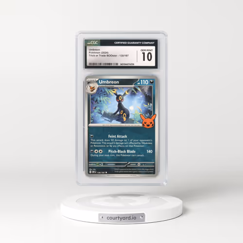 2024 Trick or Trade BOOster (2024) #130/197 Umbreon (CGC 10 GEM MINT)