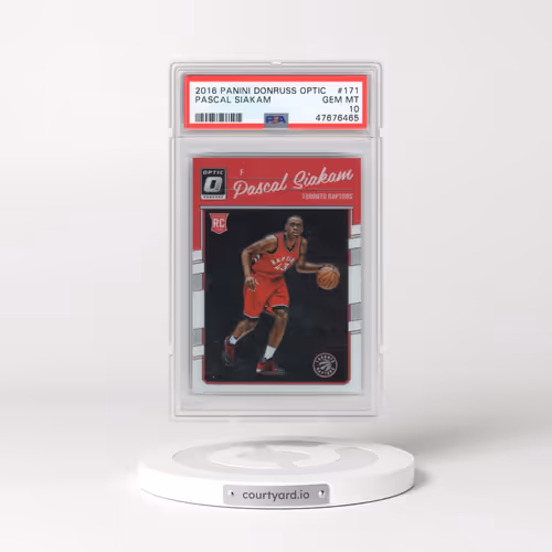 2016 Panini Donruss Optic #171 Pascal Siakam (PSA 10 GEM MINT)
