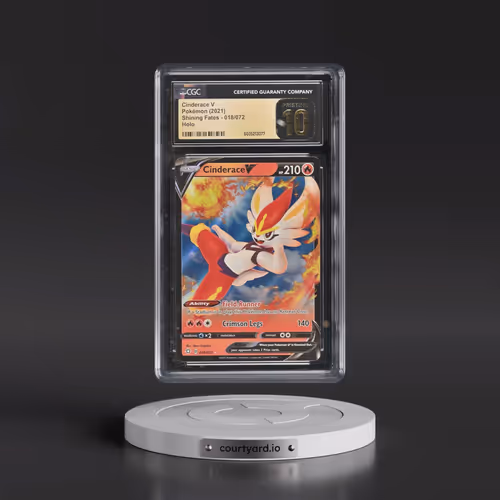 2021 Shining Fates #018/072 Cinderace V - Holo (CGC 10 PRISTINE)